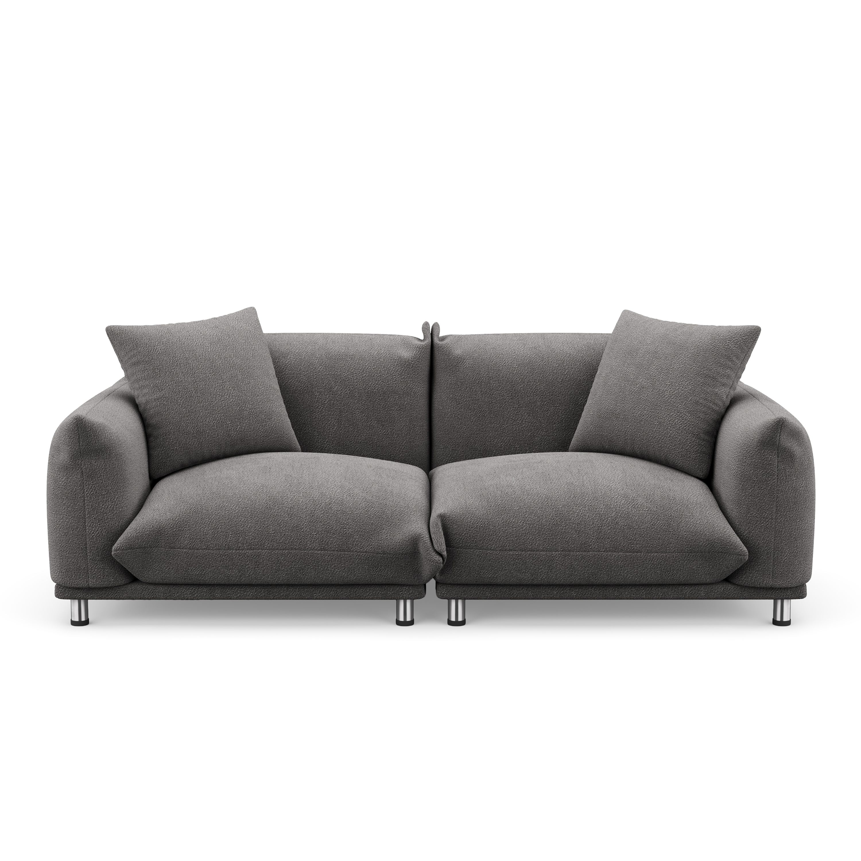 Sofa KAJA 3-Sitzer anthrazit