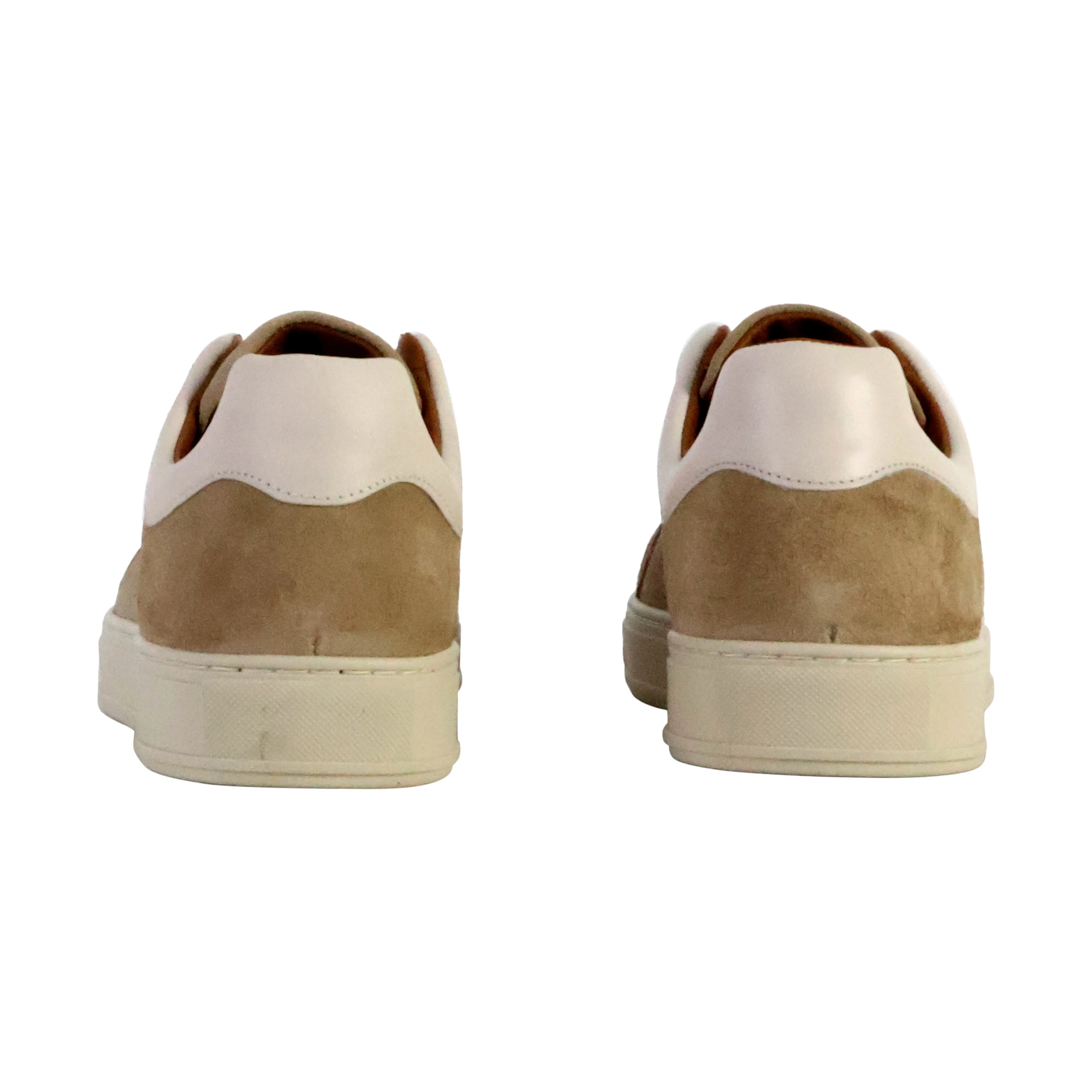 Basket basse cuirhelium | Beige