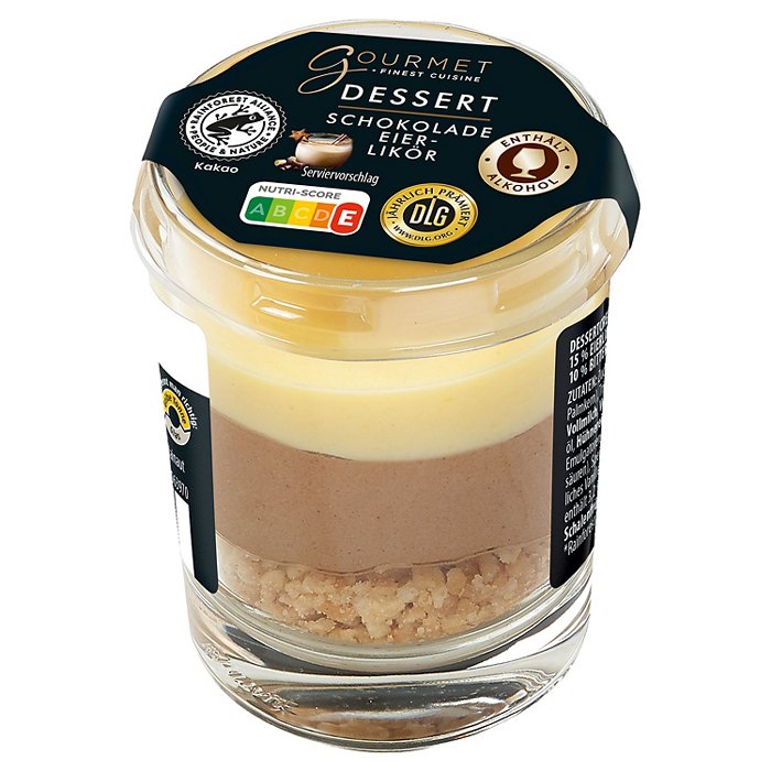 GOURMET FINEST CUISINE Dessert im Glas, Schokolade-Eierlikör