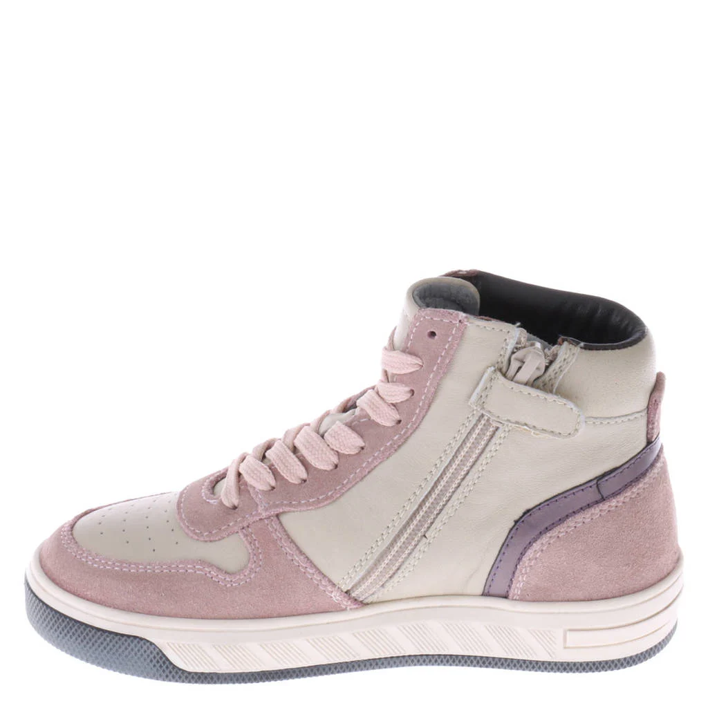 Red Code leren sneakers roze multi