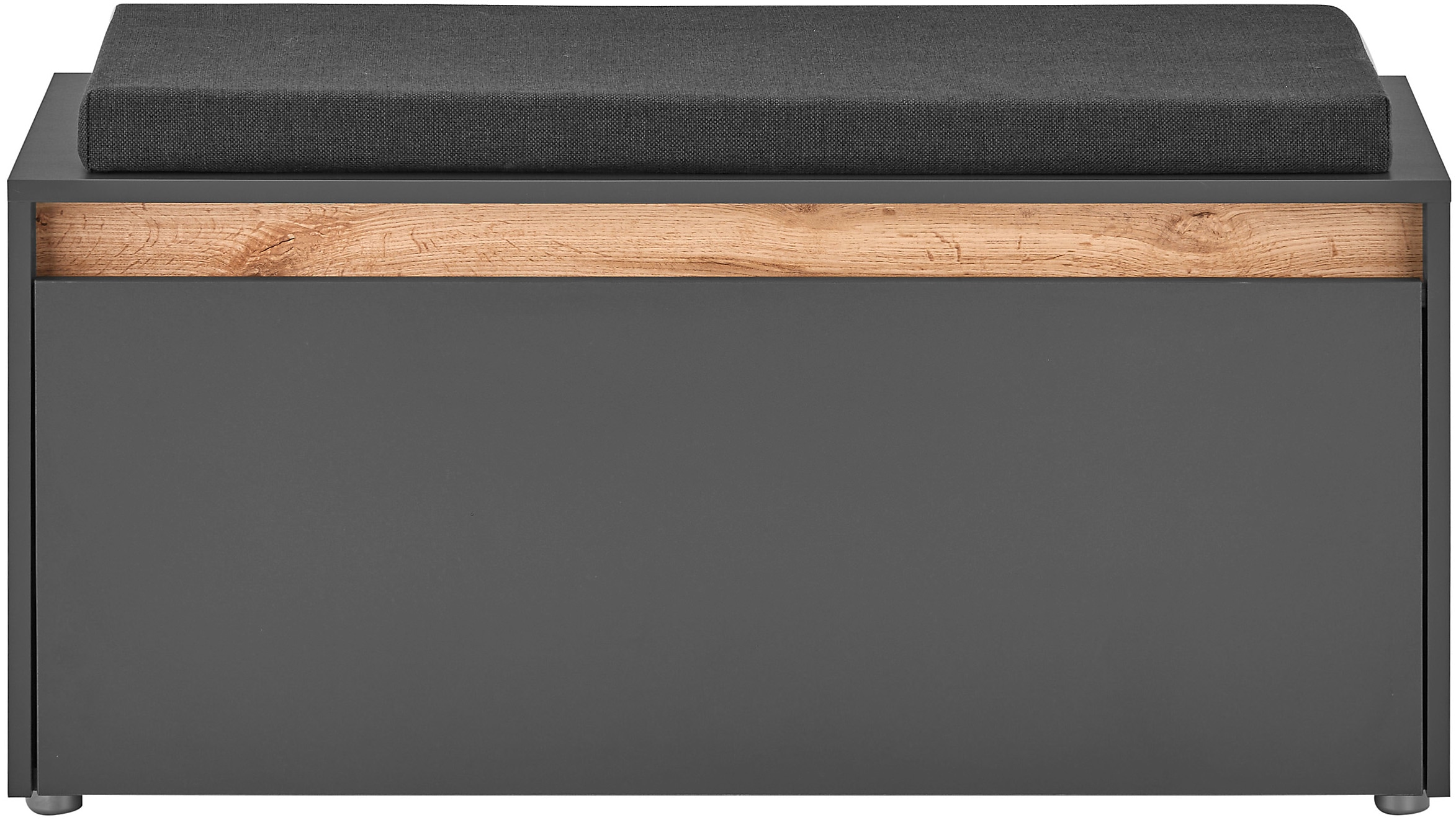 INOSIGN Polsterbank »GiRON/CiTY, Garderobenbank mit Klappe, Sitzbank in vier Farben« 2 Stk. tlg. viel Stauraum, Platz für ca. 8 Paar Schuhe, 100 cm breit