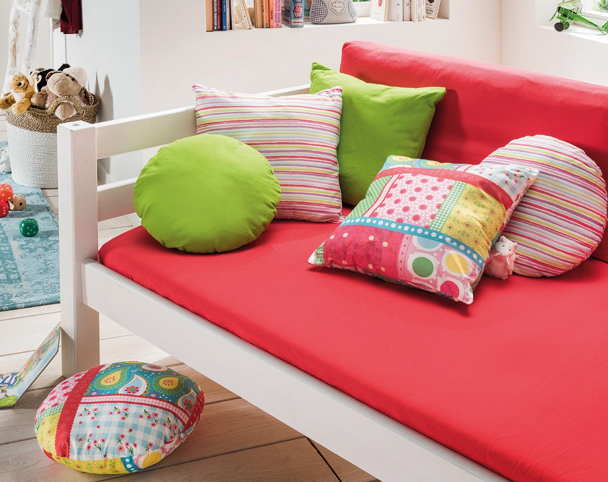 Kissen Infanskids eckig (Farbe: gestreift)