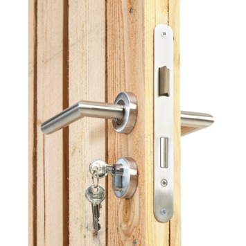 Tuinpoort voor houtbetonschutting douglas linksdraaiend breedte ca. 110 cm