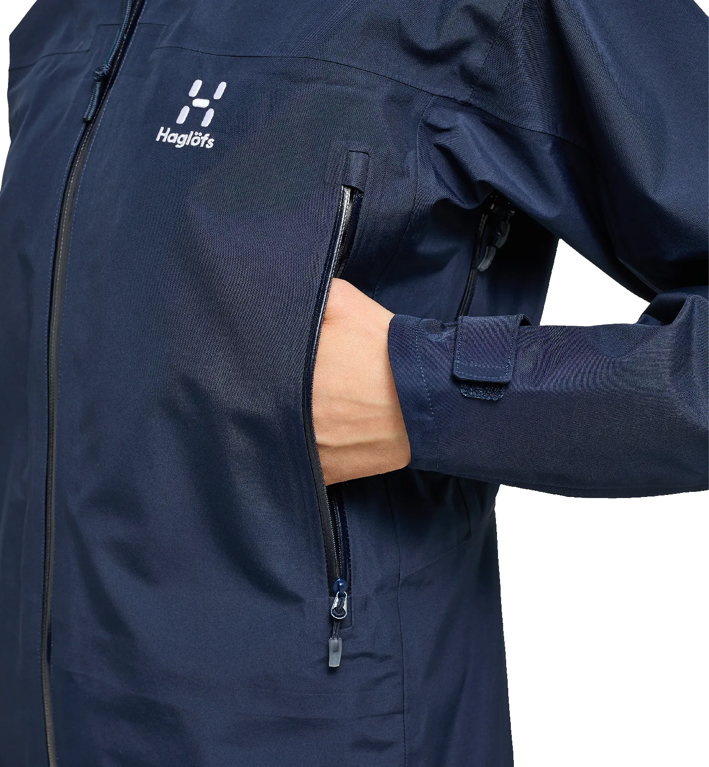 Haglöfs Roc Flash Gtx Jacket Women Tarn Blue