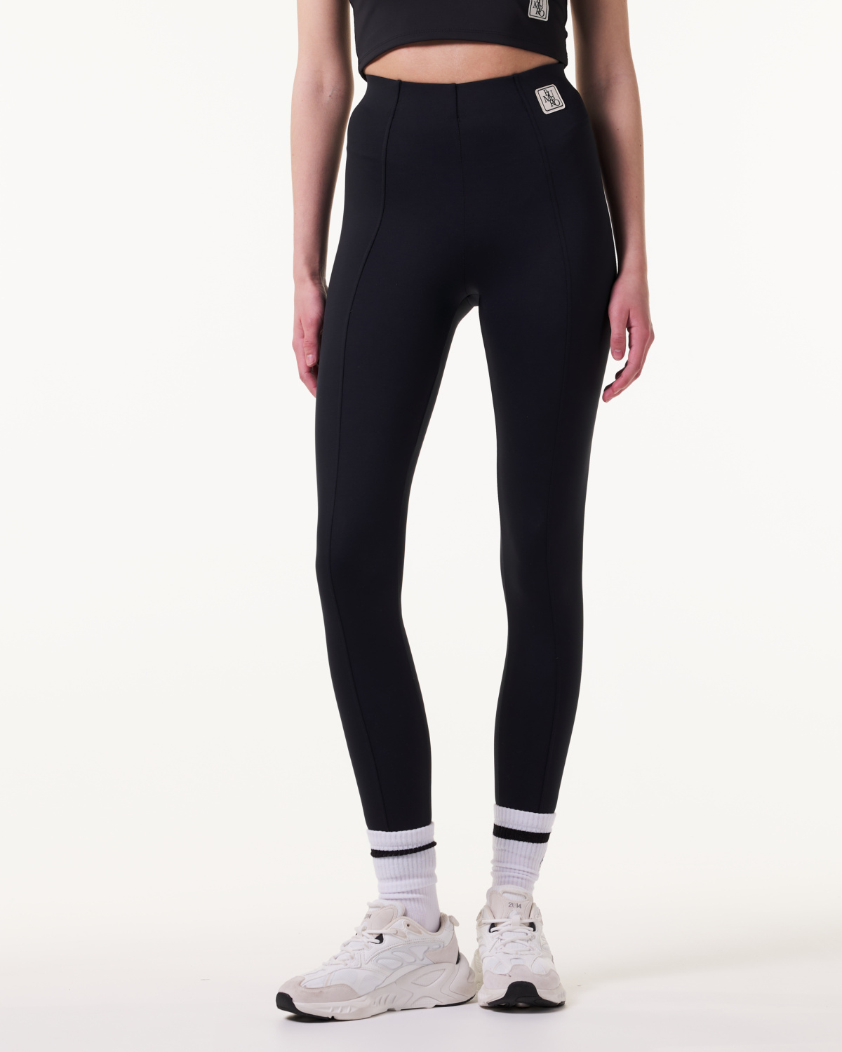 Bumpro Work to Workout Scuba Leggings Black