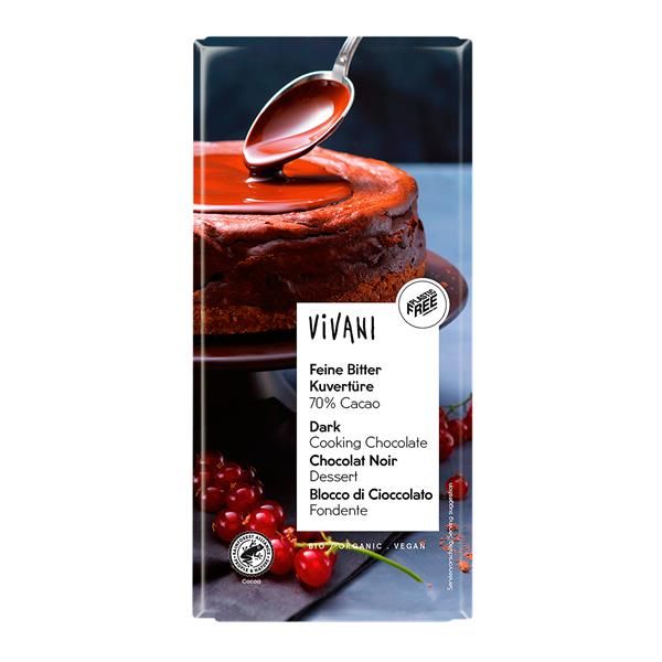 Chocolate Bio Culinária Escuro