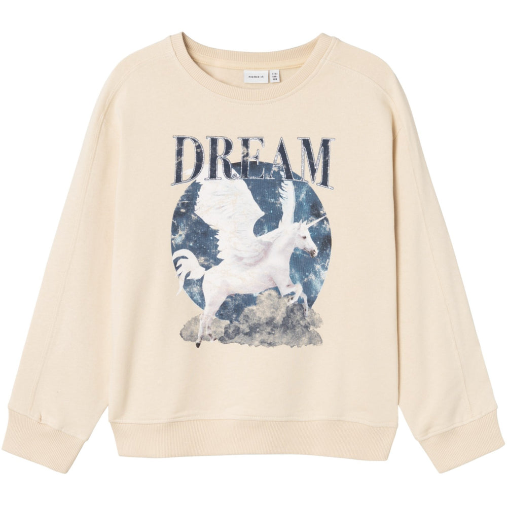 Køb Name It Summer Sand Oldet Sweatshirt