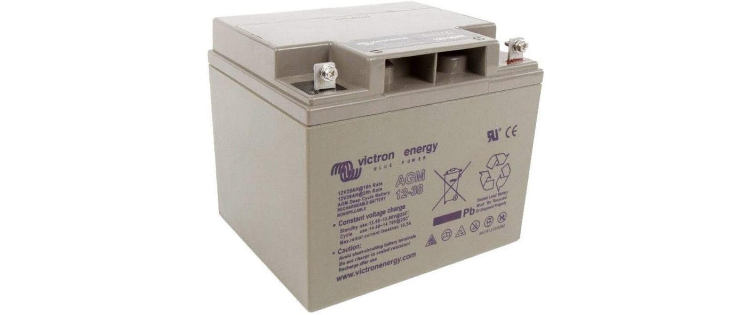 Batterie Energy AGM Deep Cycle 12 V/38Ah<br>Batterie mit AGM-Technologie für maximale Leistung