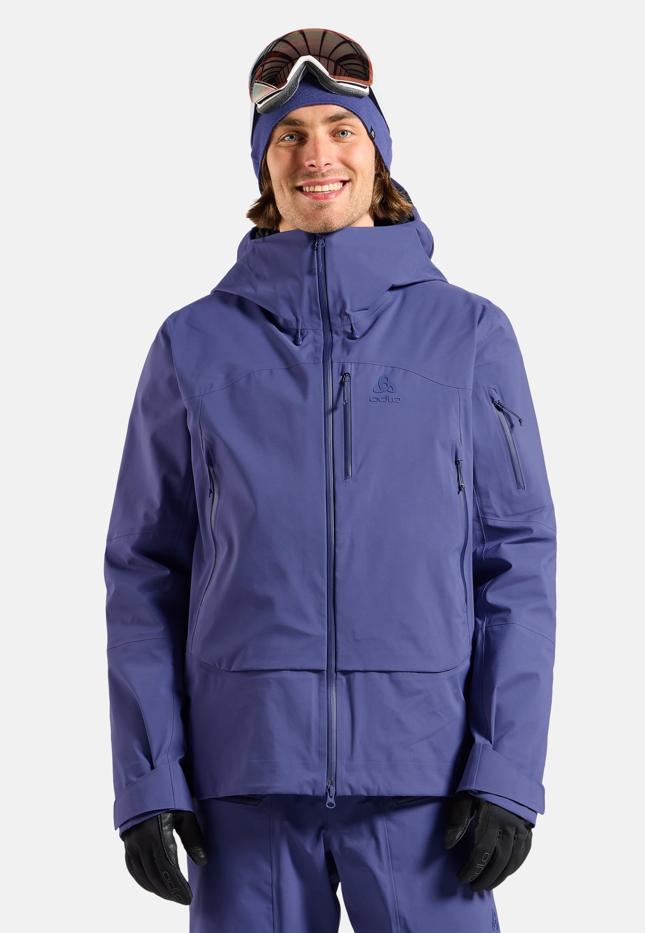 X-Alp 3L Hardshell Ski-Jacke in Skipper Blue