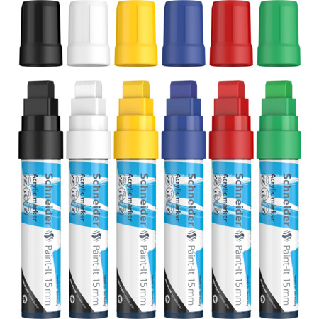 Schneider Paint-It 330 15 mm Set 1 Acrylmarker - 15 mm