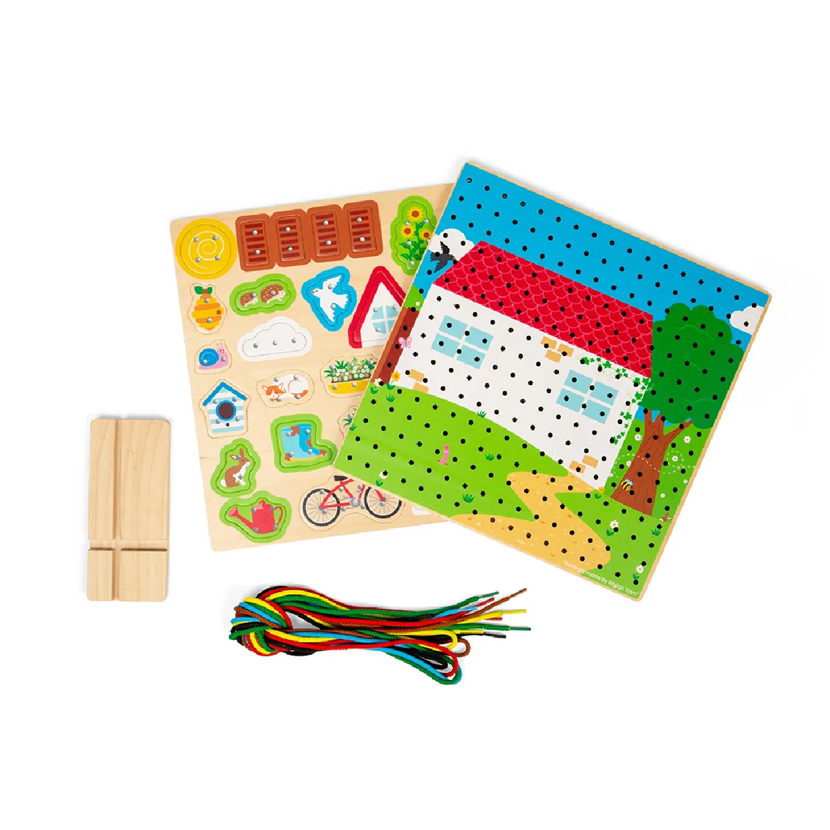 Bigjigs Toys House Jouet de dentelle