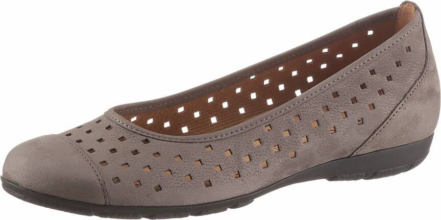 Gabor Casual Wallaby Ballerina`s Brown Dames