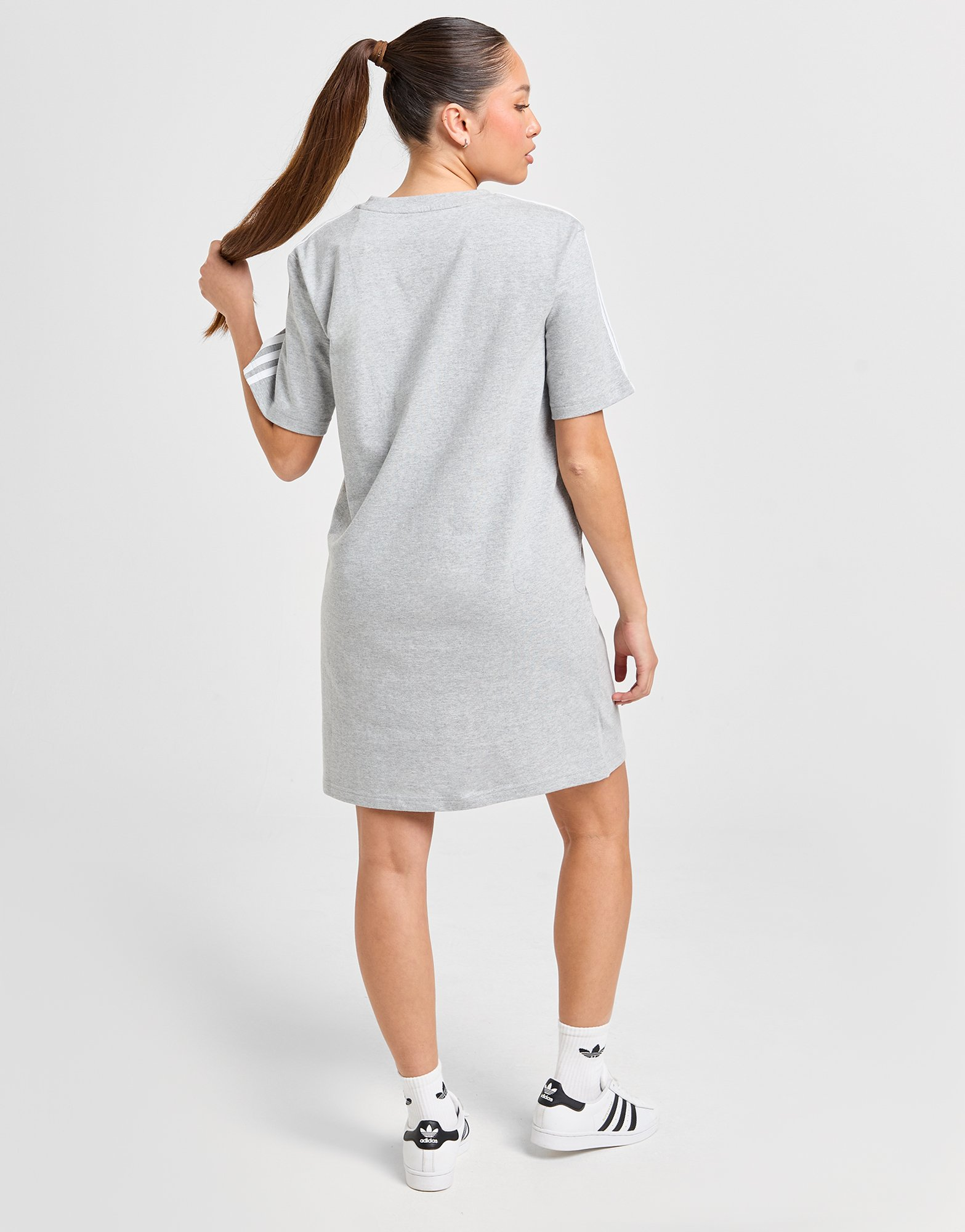 adidas Robe t-shirt en jersey coupe boyfriend Essentials 3-Stripes