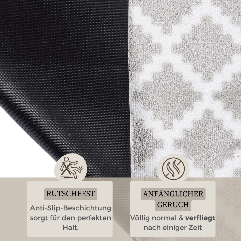 HANSE Home Fussmatte »Elegance, Türmatte« rechteckig 7 mm Höhe Schmutzfangmatte, Innen und Aussen, Rutschfest, Wetterfest, Türmatte