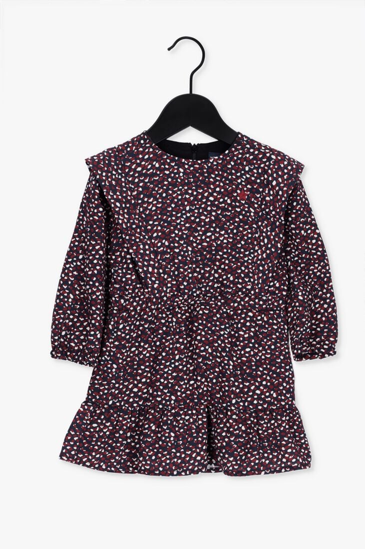 LIKE FLO rode like flo mini jurk f208-7870