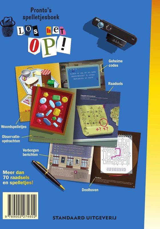 WPG - Los Het Op! Pronto's Spelletjesboek - Puzzels en Raadsels