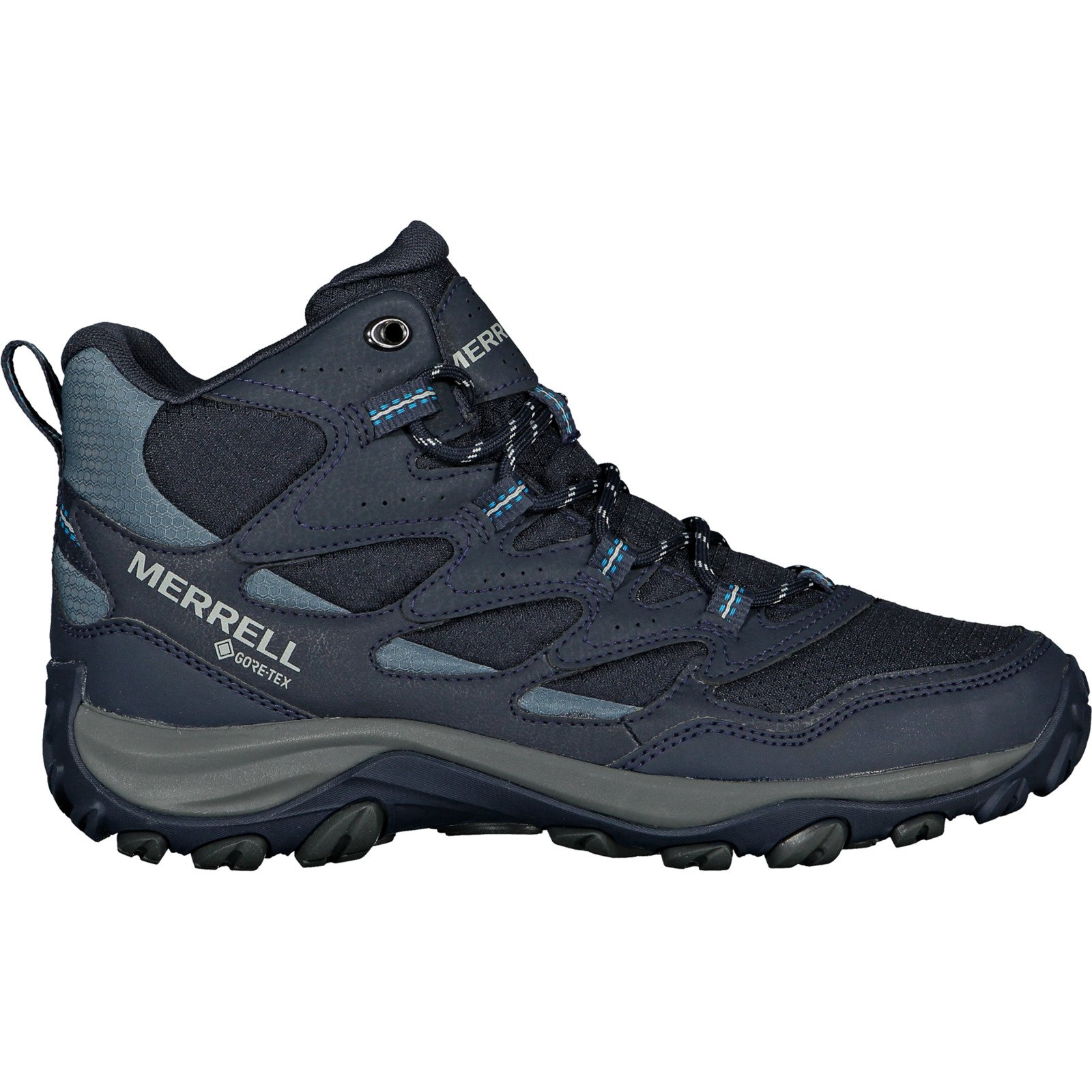 Merrell Herren-Trekkingschuh West Rim Sport Mid Gtx olive, 46