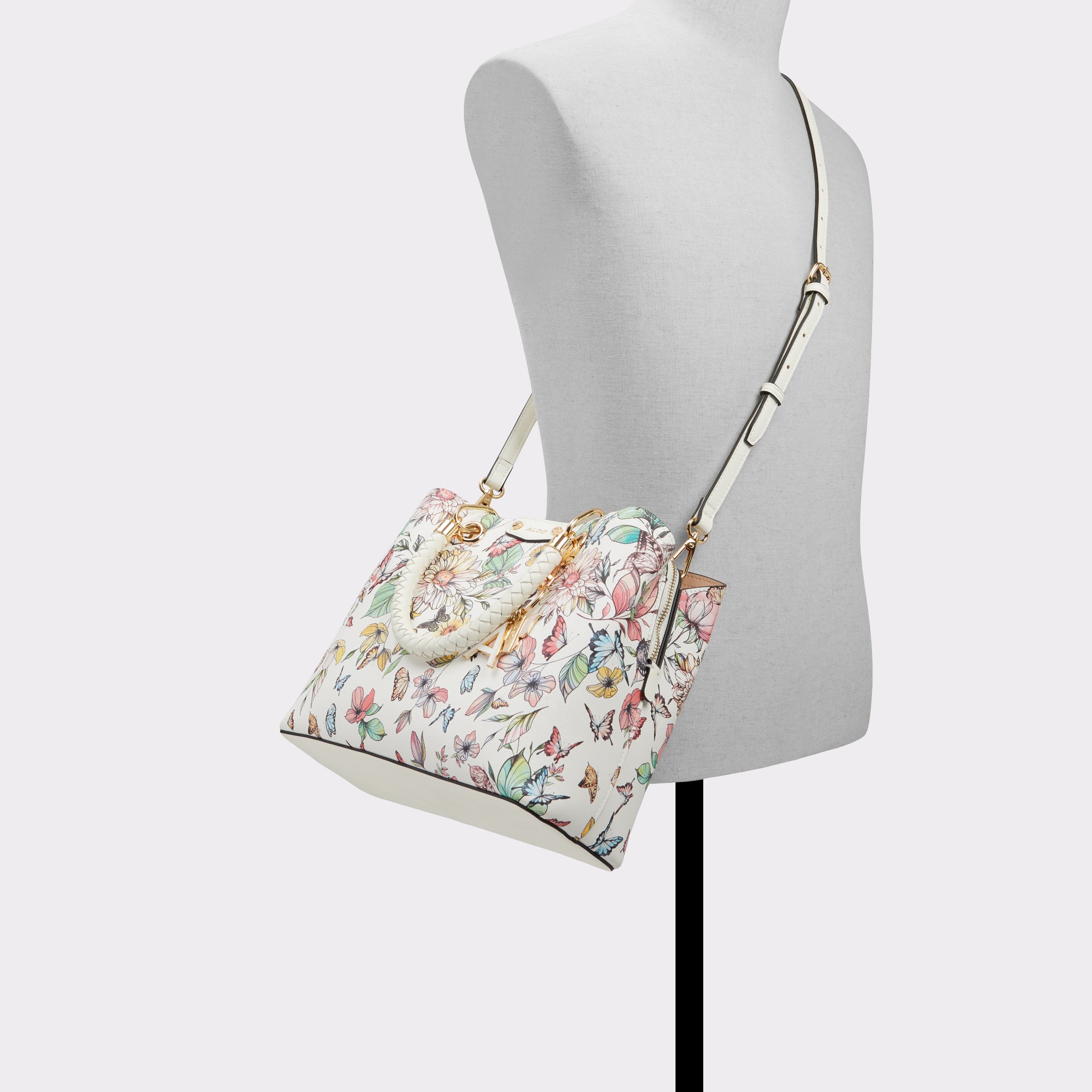 Myrtelaa White Women Tote Bags