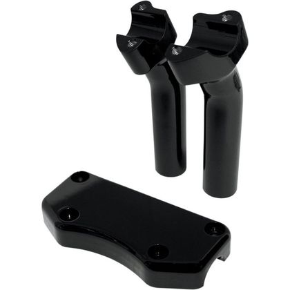 Réhausseur Drag Specialties Riser kit 14 cm pour guidon Diamètre 25.4-38 mm Universel - Noir