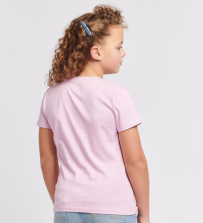 Lee T-Shirt - Abzeichen - Pink Lavender