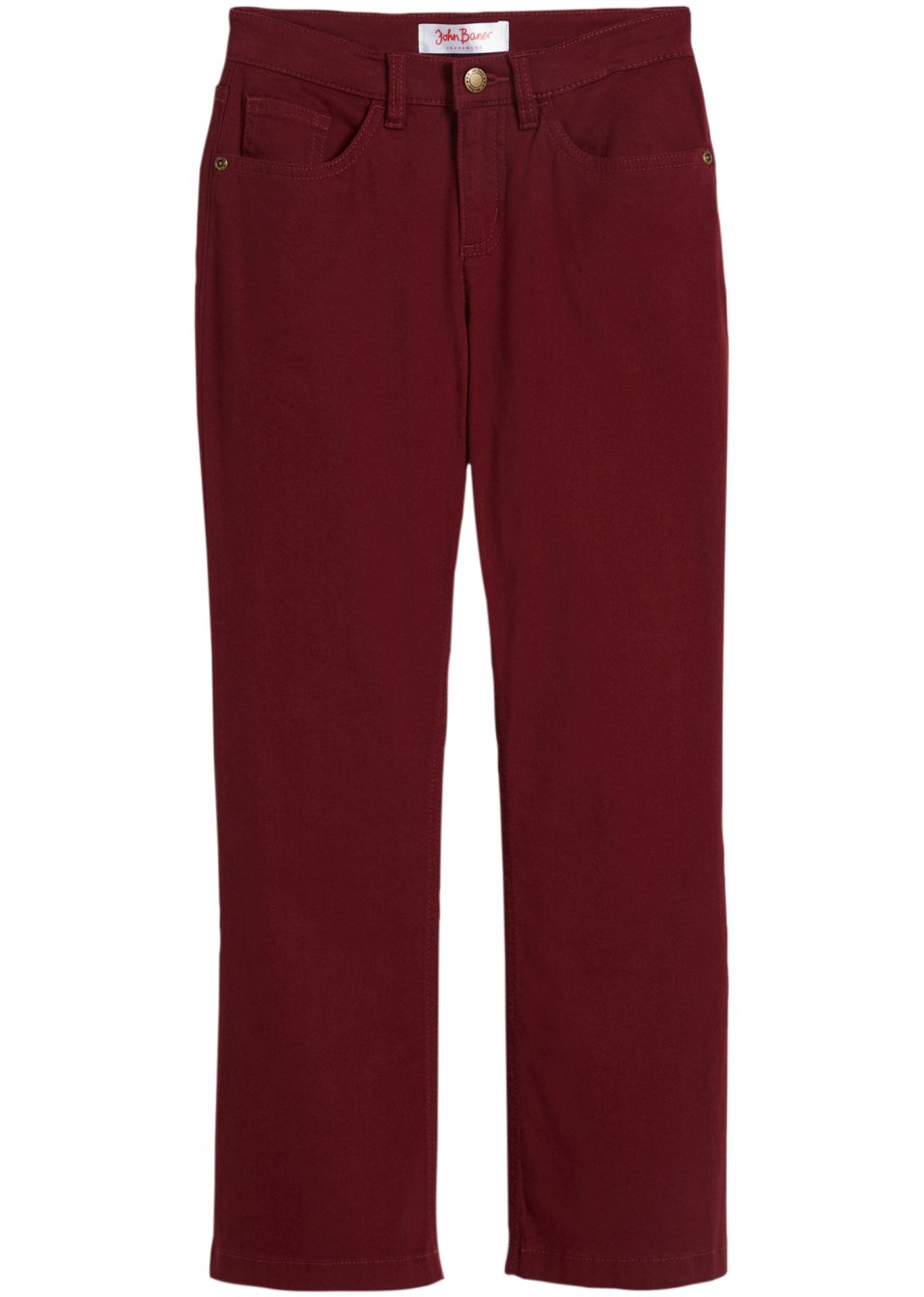 Pantalon twill évasé fille