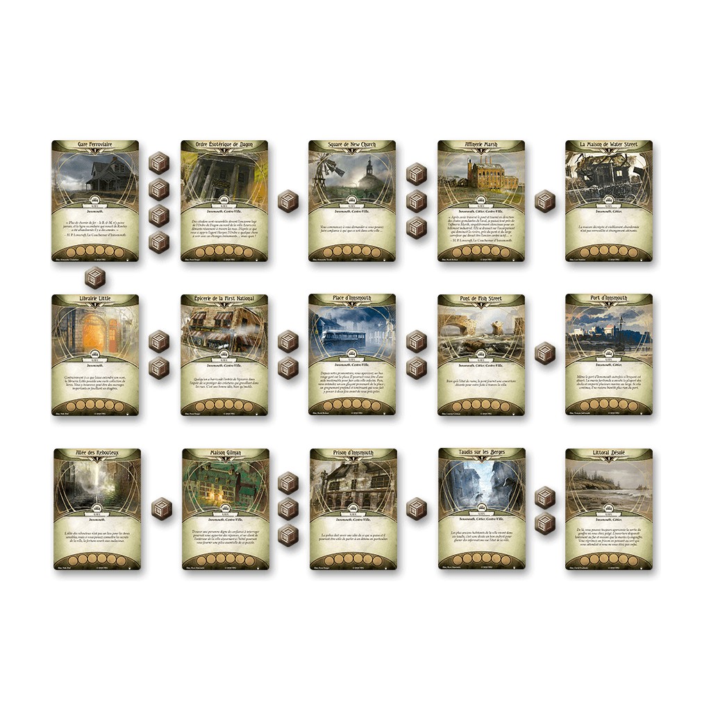Horreur à Arkham : Le Jeu de Cartes - Mouillés jusqu'au Cou