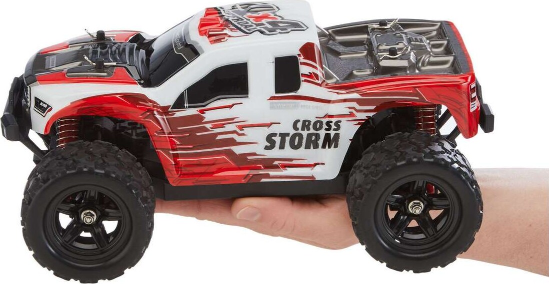 Revell Control - X-Treme Cross Storm Fjernstyret Monster Truck - 1:18 - Rød Hvid - 24830
