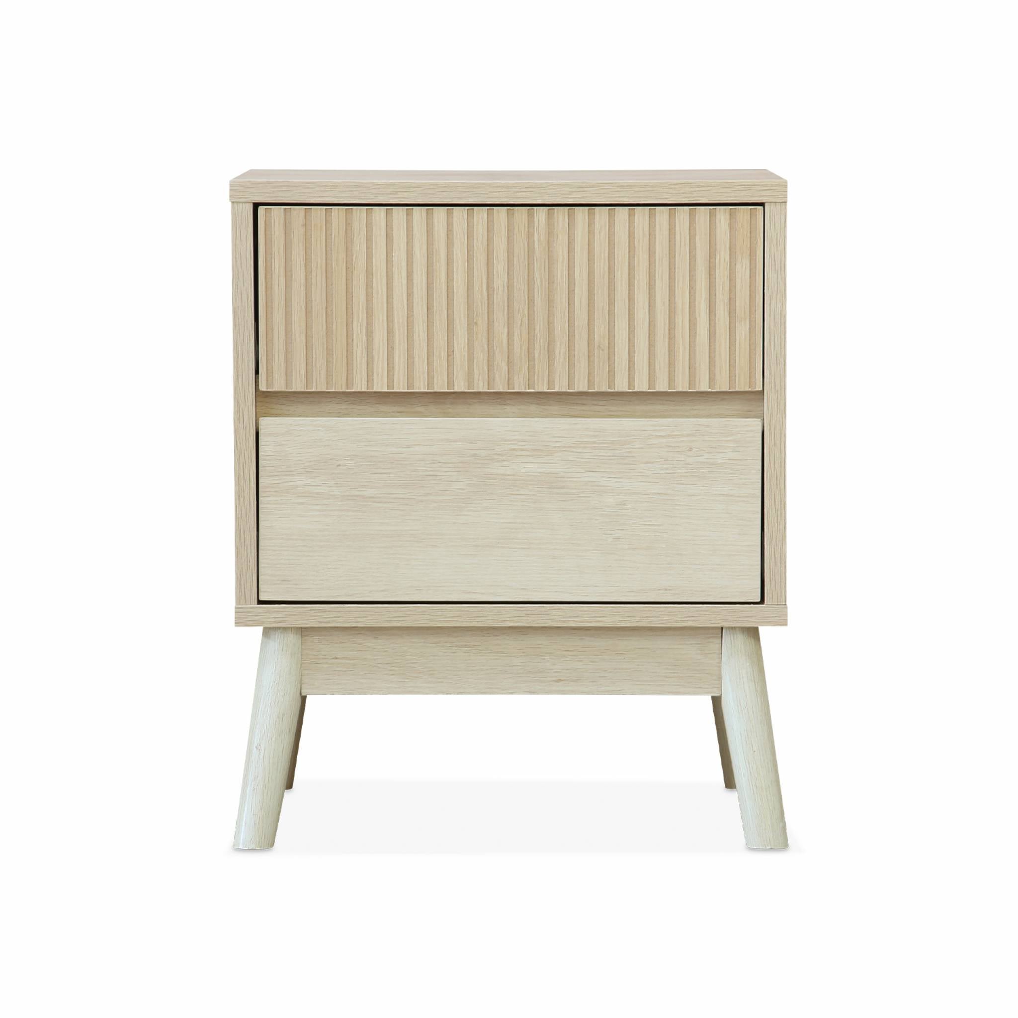 sweeek - Nachtkasjes Linear, 2x 40x39x48cm