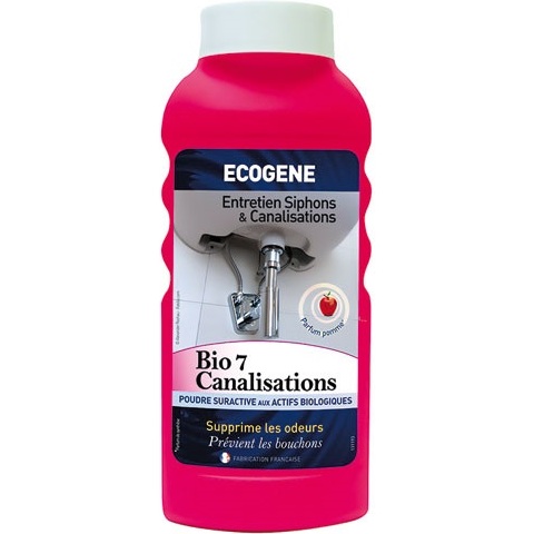 Entretien canalisation poudre suractive Bio7 500 g