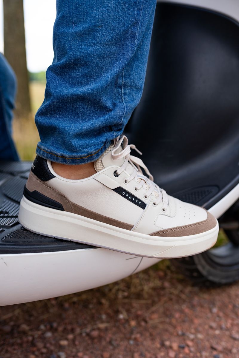 Cruyff Endorsed Tennis Sneakers Beige Heren