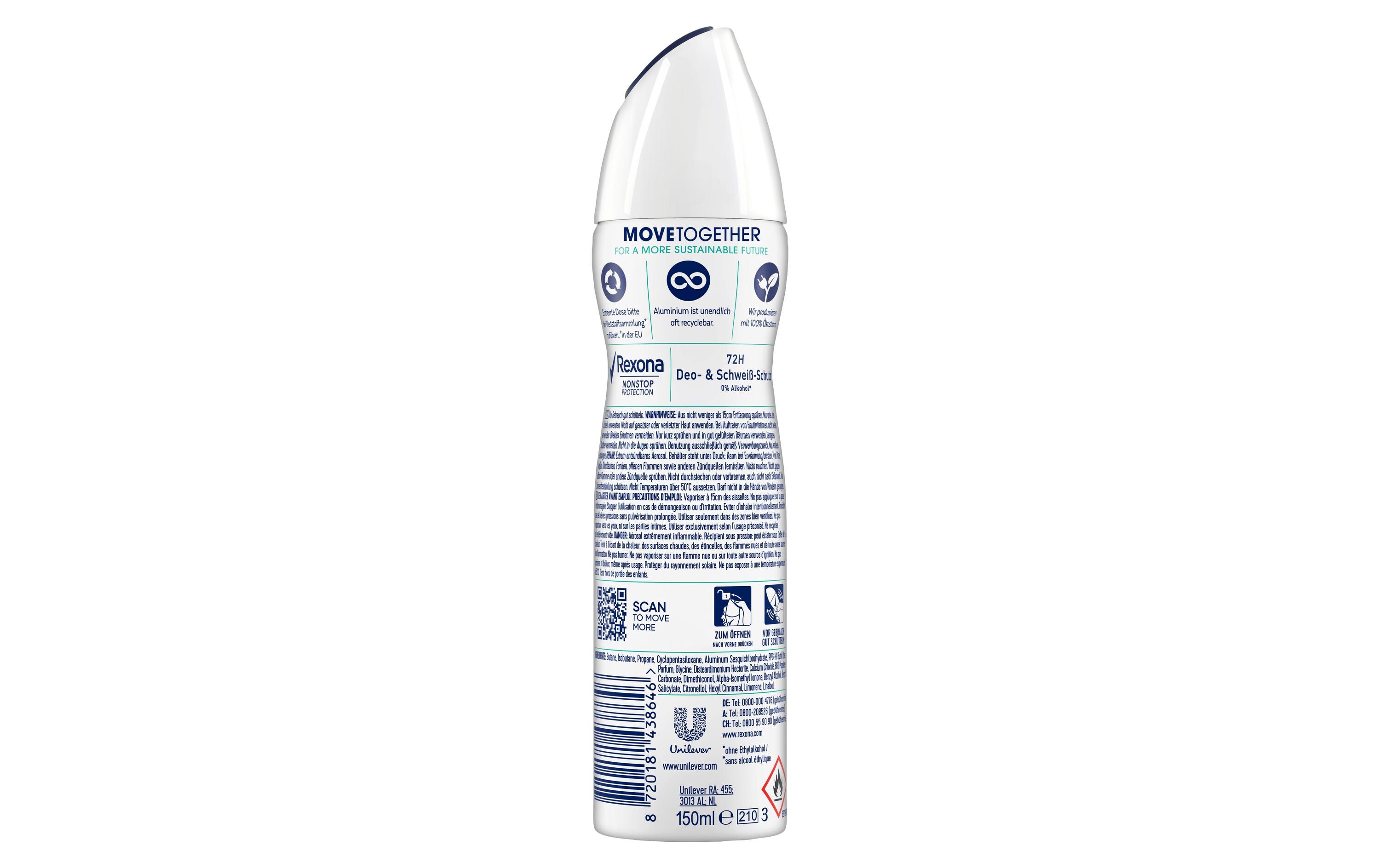 Deo Spray Nonstop Protection Shower Fresh 150 mlAnti-Transpirant Spray bietet frischen Duft den ganzen Tag