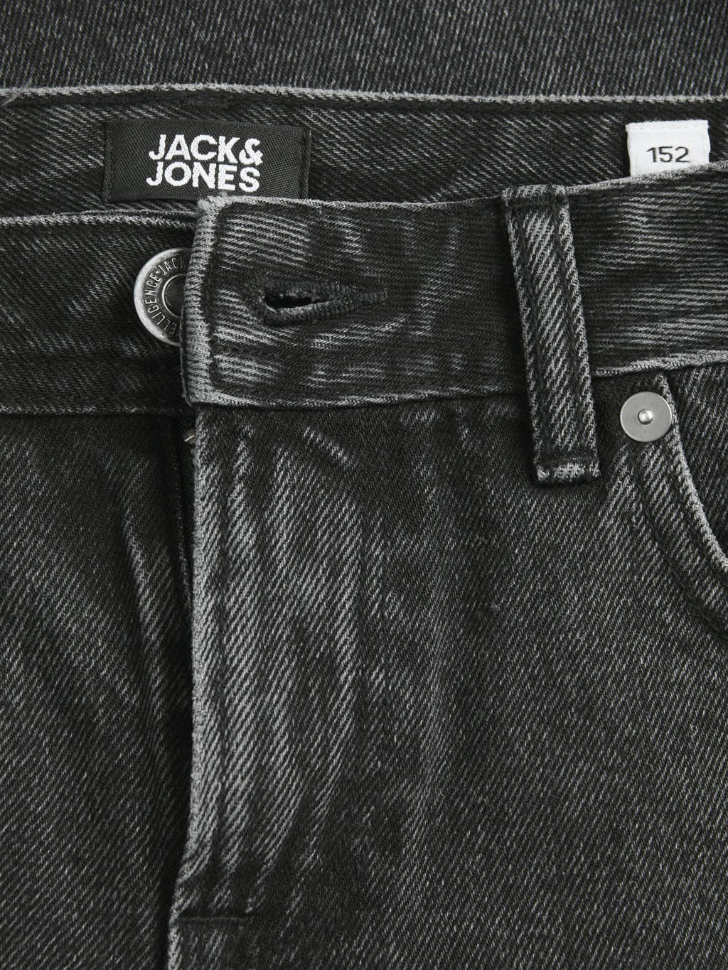JACK & JONES denim short JJICHRIS JJORIGINAL black denim