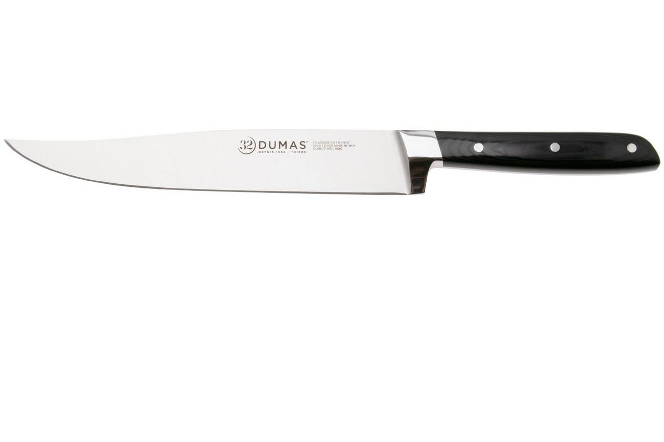 32 Dumas Signature 936789 Micarta, Yatagan vleesmes, 20 cm