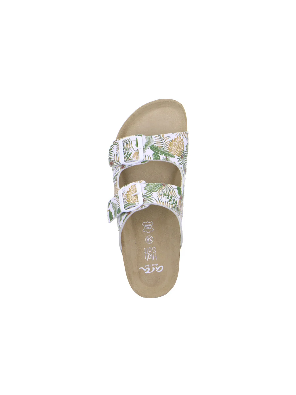 Pantolette Maui weiß multi