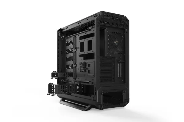 be quiet! Silent Base 802 - Tower - udvidet ATX - ingen strømforsyning (ATX / PS/2) - sort - USB/Lyd