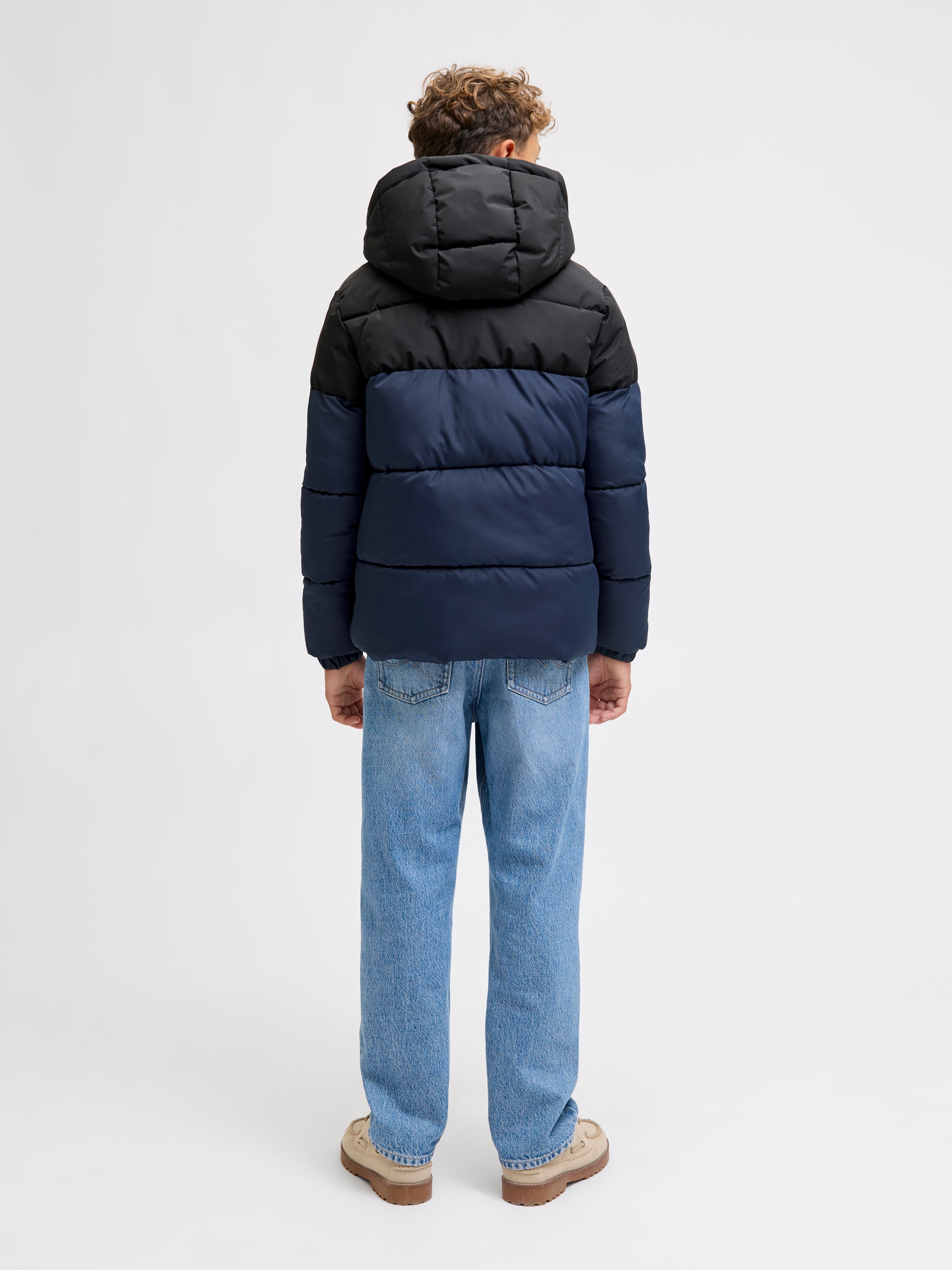 Jack & Jones Junior Steppjacke »JJMAZE PUFFER HOOD JNR« mit Kapuze