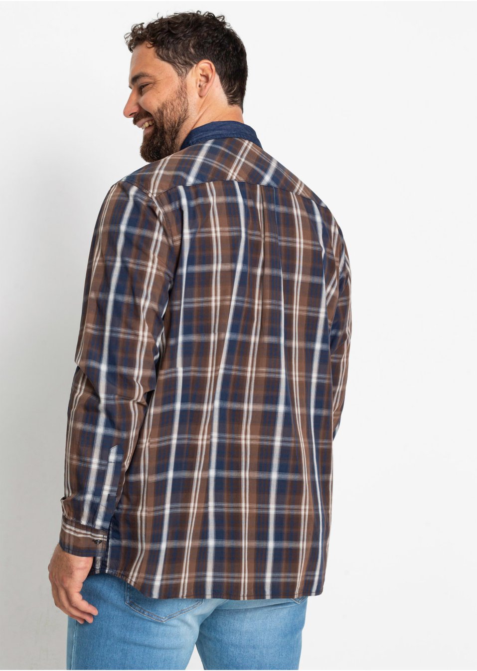Chemise manches longues confort pour le ventre