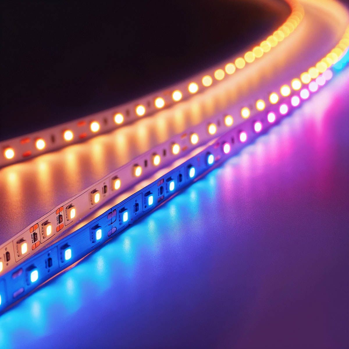 Smart LED strip RGBW 5 meter 18W 1600 lm 2700-6500K