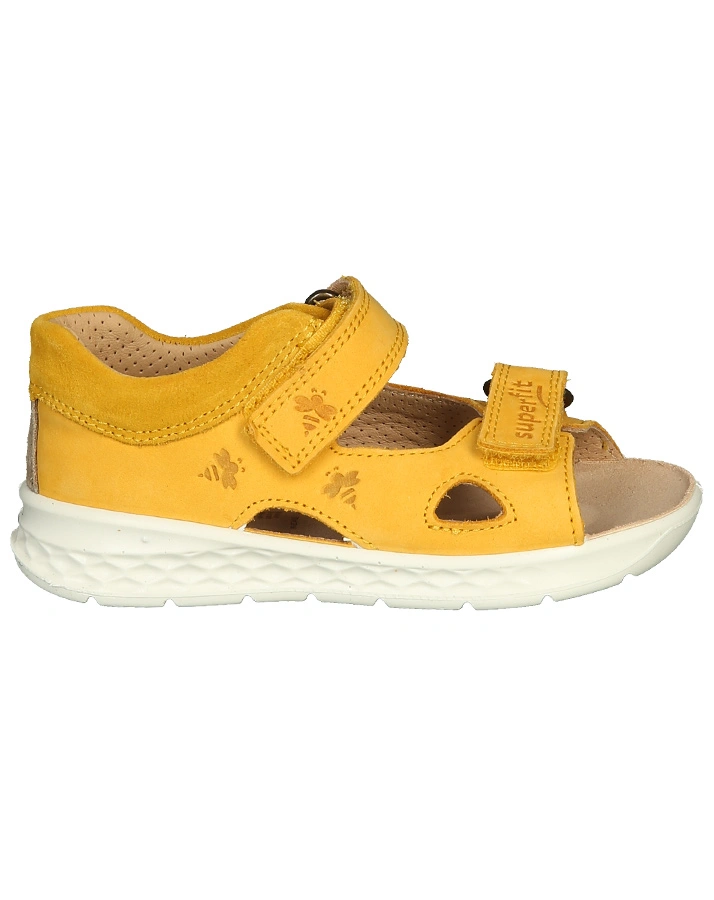 Lauflernsandalen LAGOON mit Zehenschutz in gelb/beige