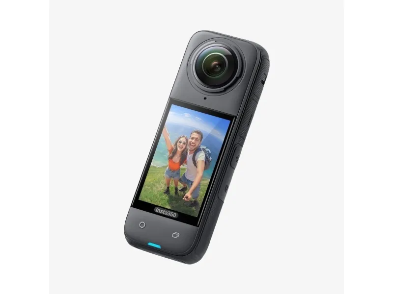 Spigen Glas.tR SLIM, Sort, Transparent, Insta 360 X4, Klar skærmbeskytter, 9H, Ridseresistent, Hængende boks