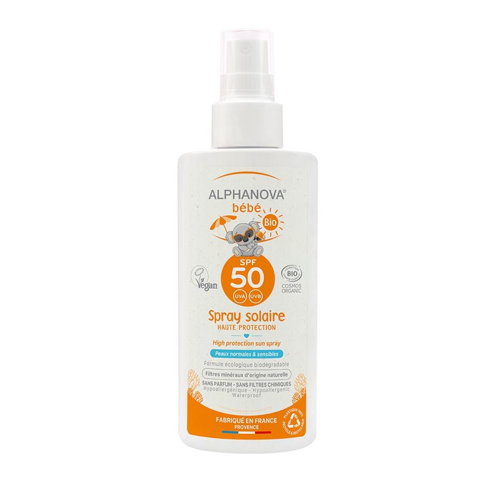 ALPHANOVA BB Sonnenmilch Spray Milch Bio SPF50  Spr 125 g