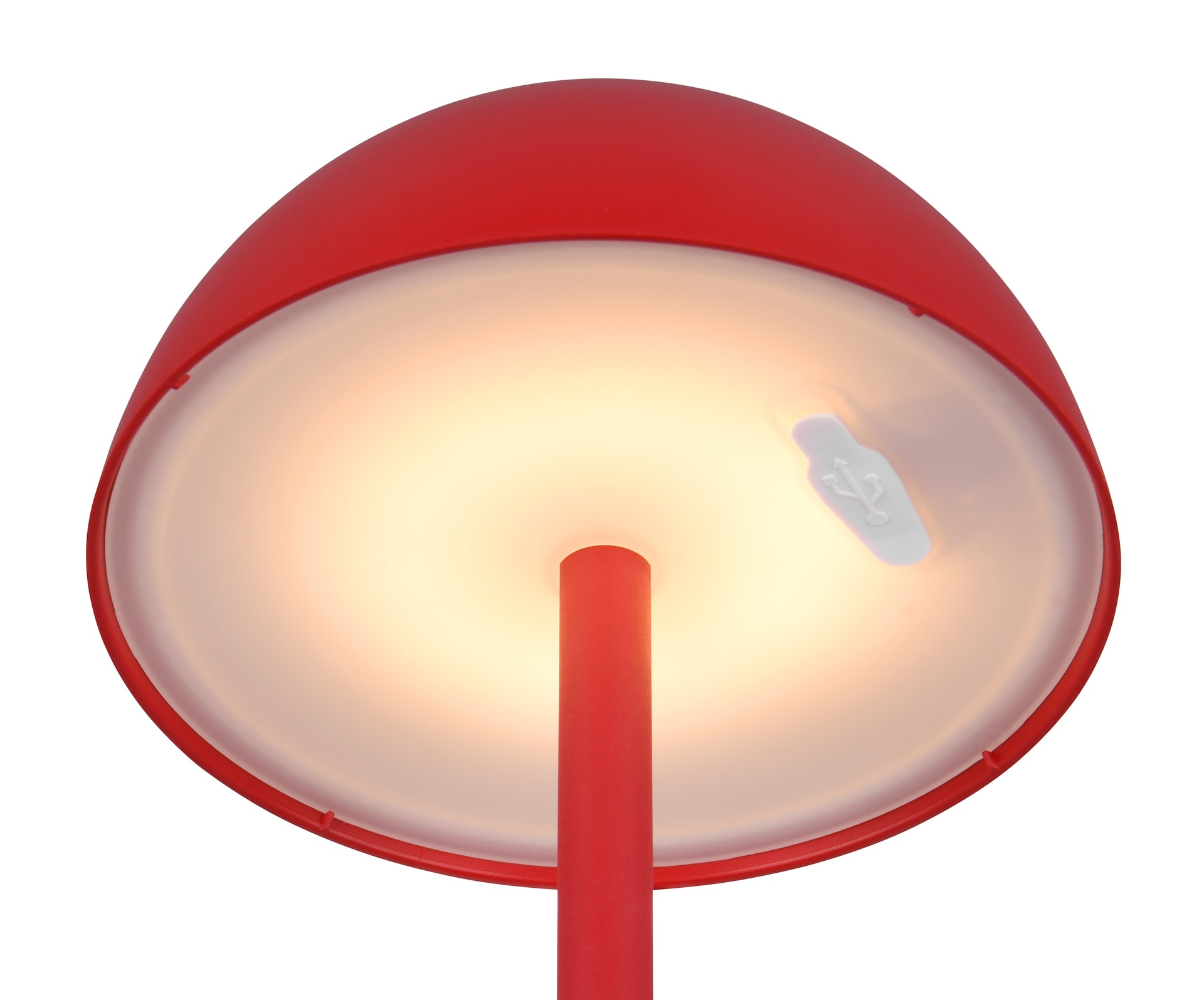 RL Akku LED Tischlampe RICARDO rot