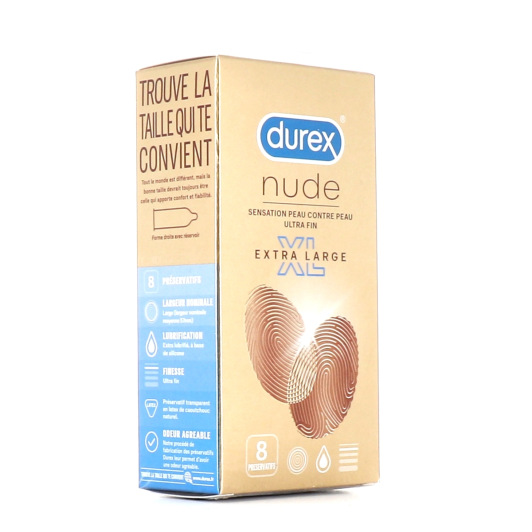 Préservatifs Durex Nude Extra Large XL