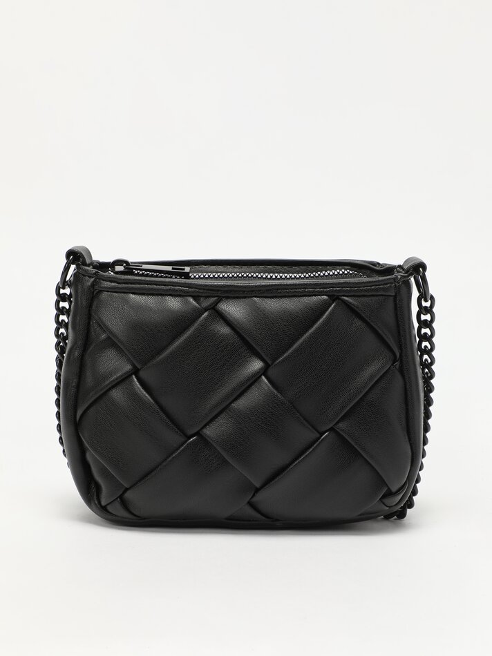 Bolsa trançada - Preta