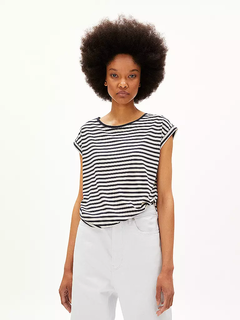 ARMEDANGELS T-Shirt JILAANA  dunkelblau
