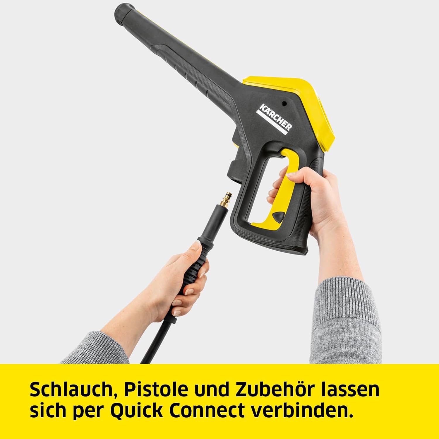 Kärcher Hochdruckreiniger K 4 Power Control Home: Clevere App-Unterstützung - die passende Lösung für stärkere Verschmutzungen - inkl. Home-Kit mit Flächenreiniger
