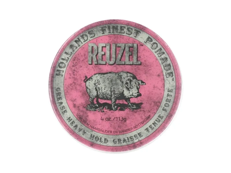 REUZEL Styling Pink Pomade Grease Heavy Hold 113 g