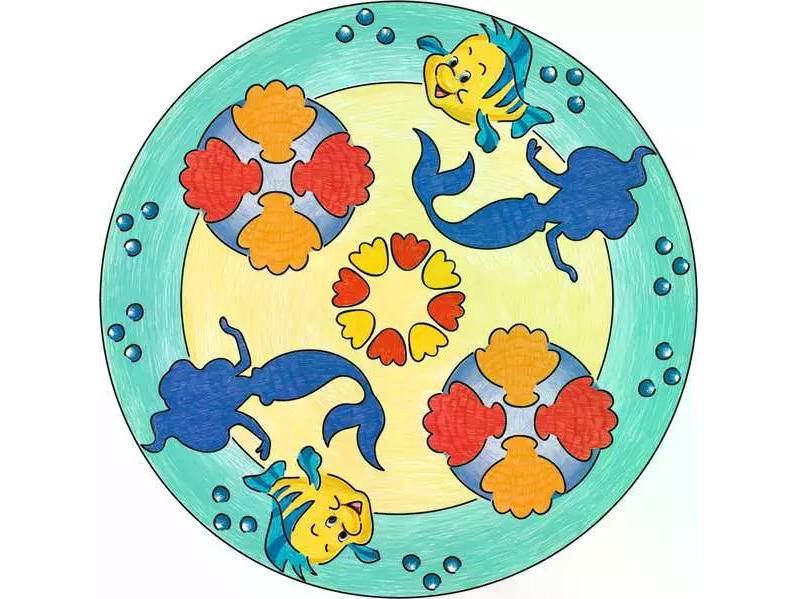 Ravensburger Malset Mandala-Designer Disney Princess Zeichenset für farbenfrohe Mandalas
