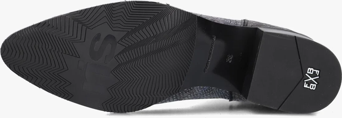 FLORIS VAN BOMMEL blauwe floris van bommel enkellaarsjes sfw-50053