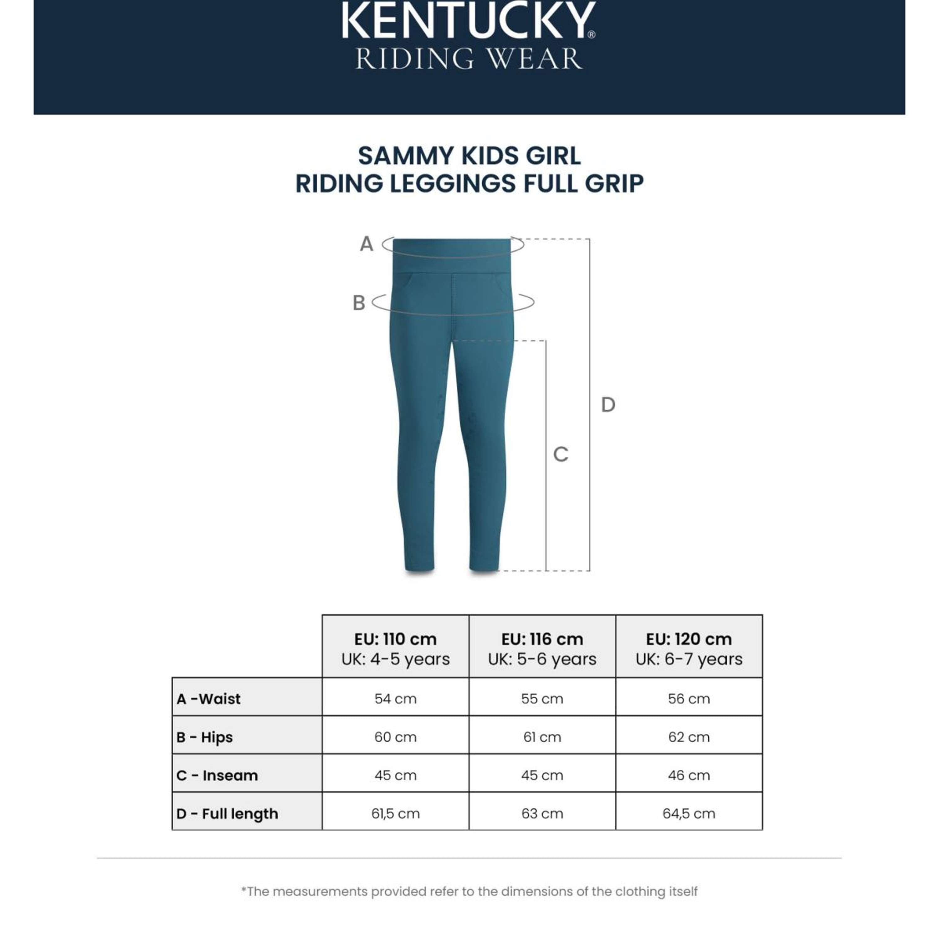 Kentucky Rijlegging Sammy Full Grip Girls Old Rose